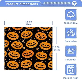 【専用】HoneyWorks 極楽湯 タオル プラスセット A C 各全11種 Amazon.com: Takiito Orange Halloween Pumpkins 4 Pack Cotton